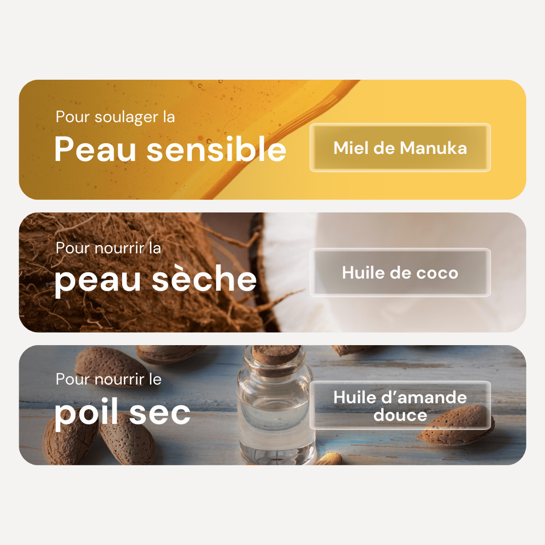 Kit de soins pour chiens poils longs - Anti-noeuds