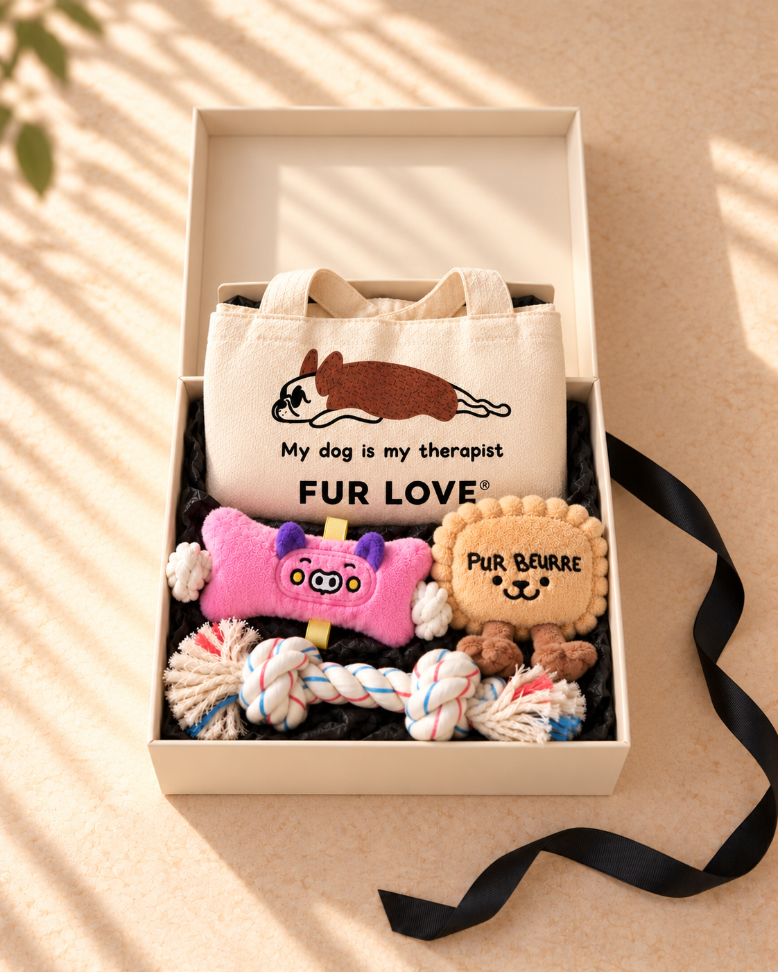 Pack Double Play — 3 jouets + tote Fur Love