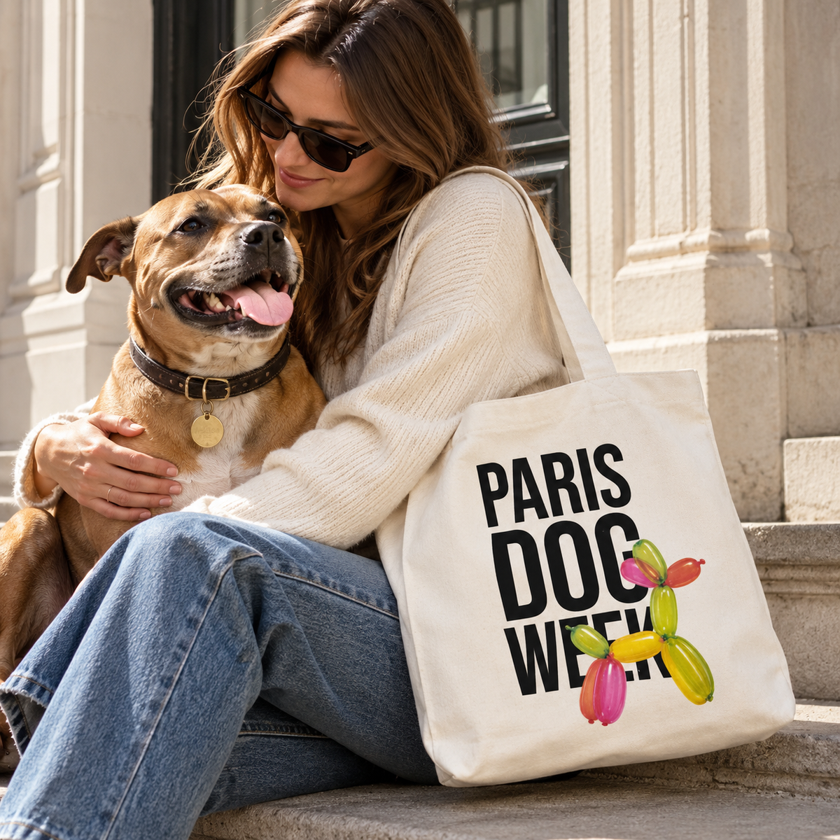 Paris Dog Week Tote Bag