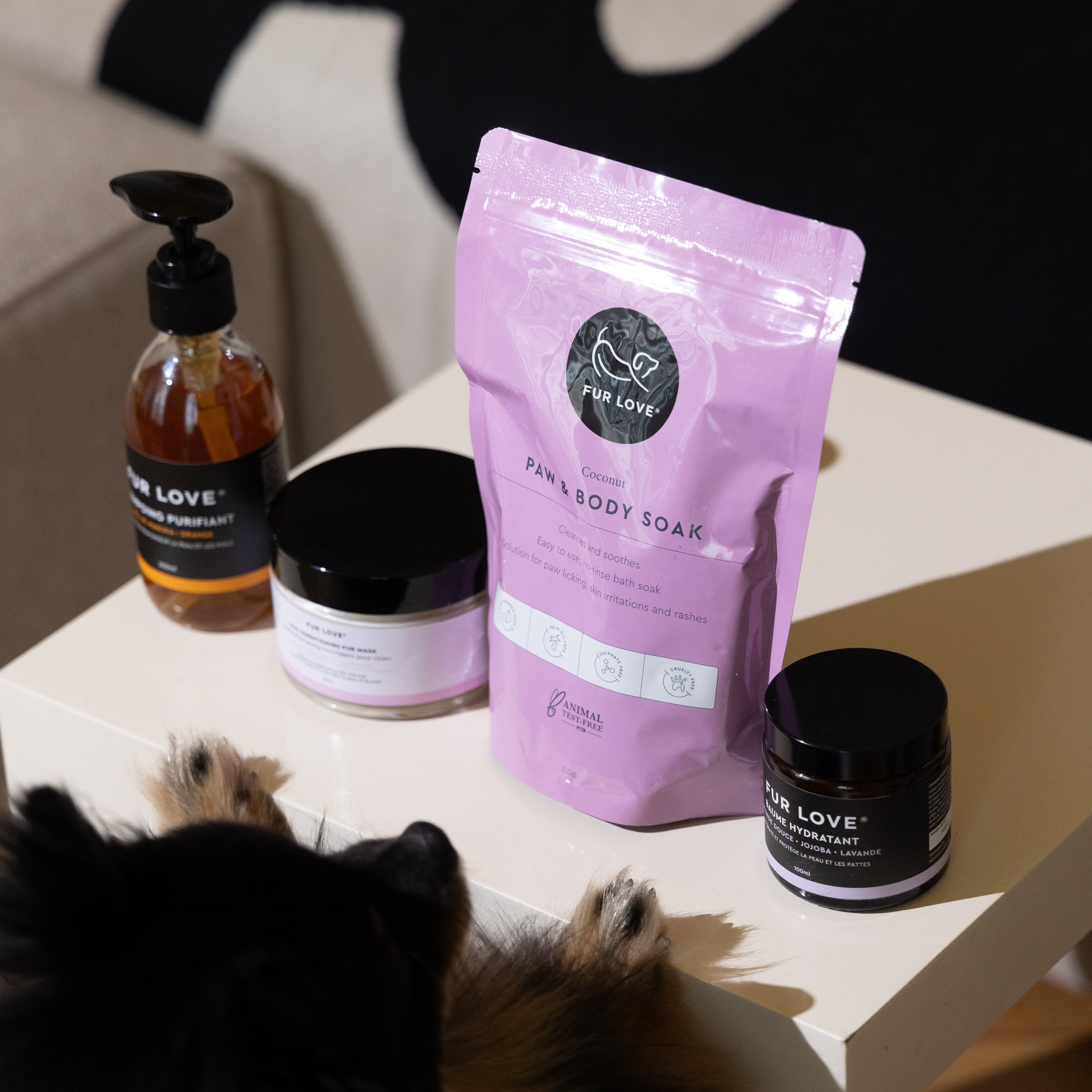 Kit de soins pour chiens - Rougeurs & Irritations