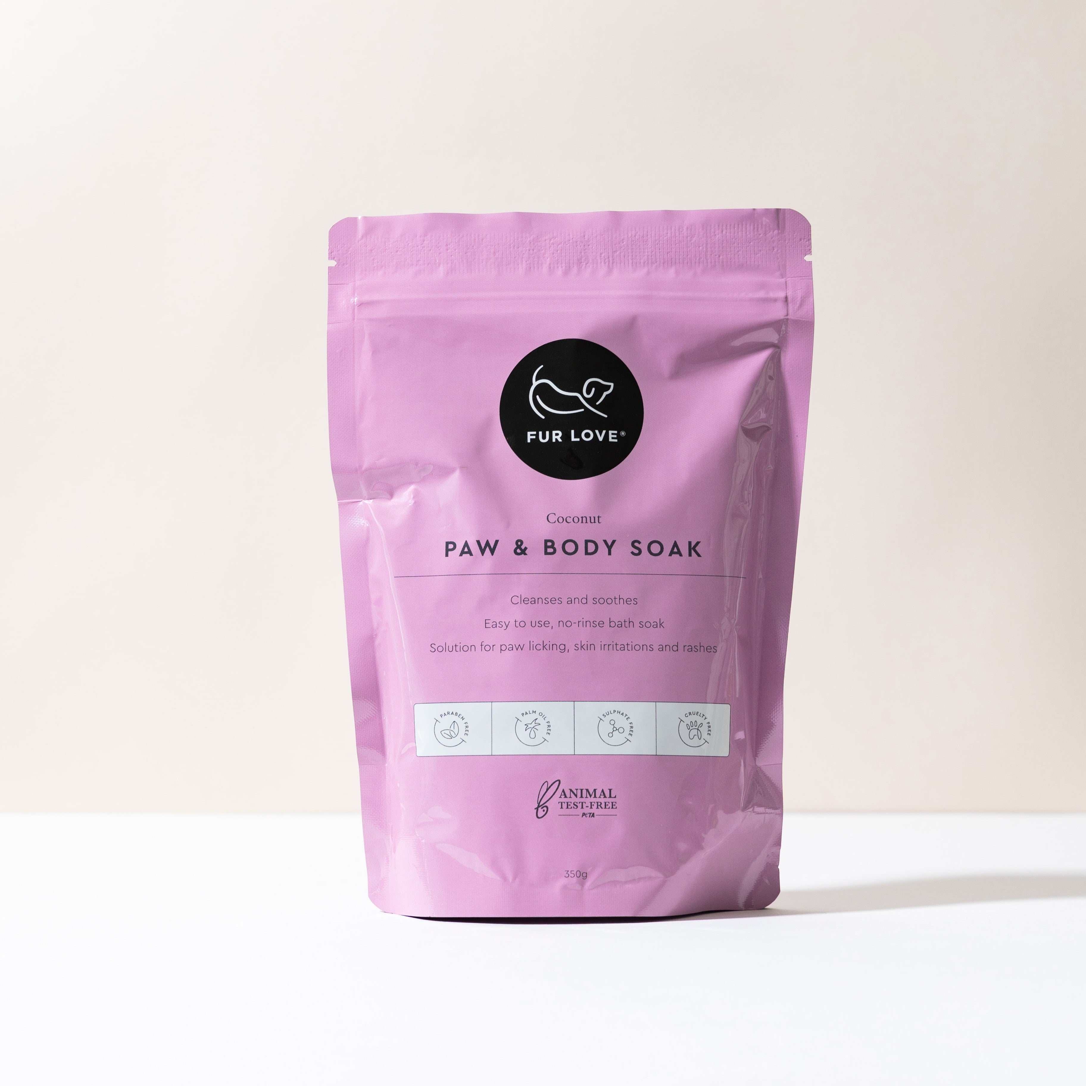 Poudre de bain apaisante – Spécial pattes irritées