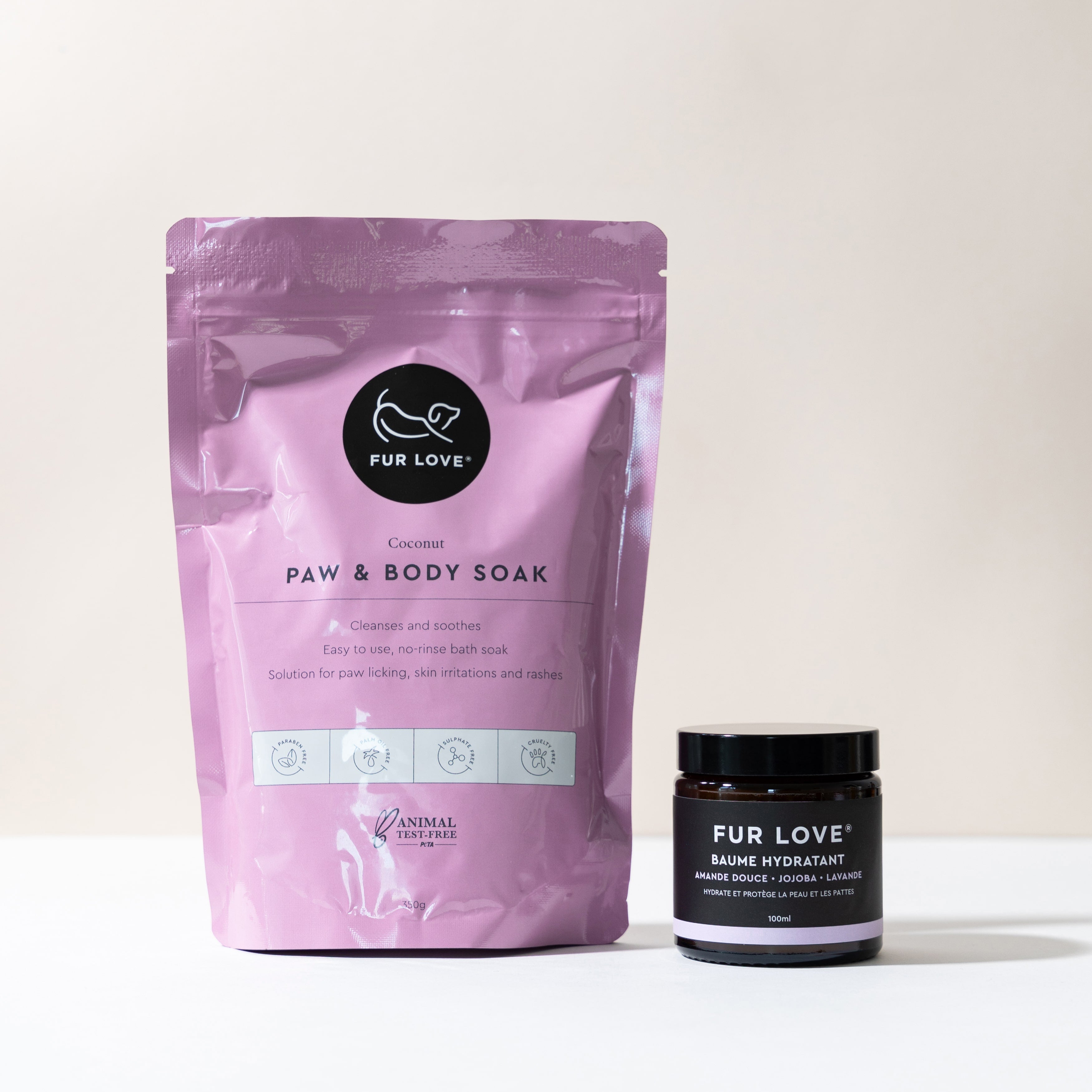 Kit de soins pour chiens - Pattes qui démangent