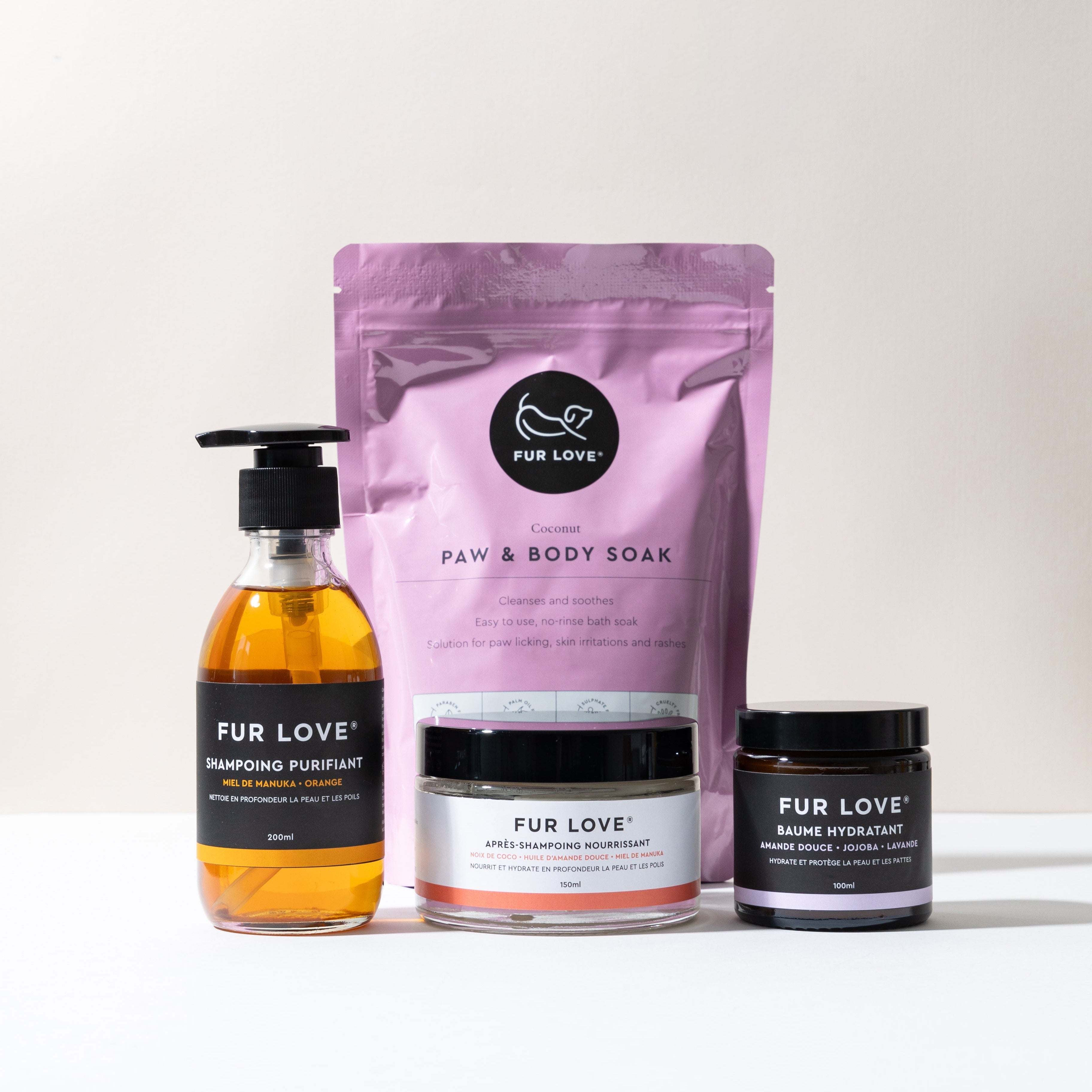 Kit de soins pour chiens - Rougeurs & Irritations