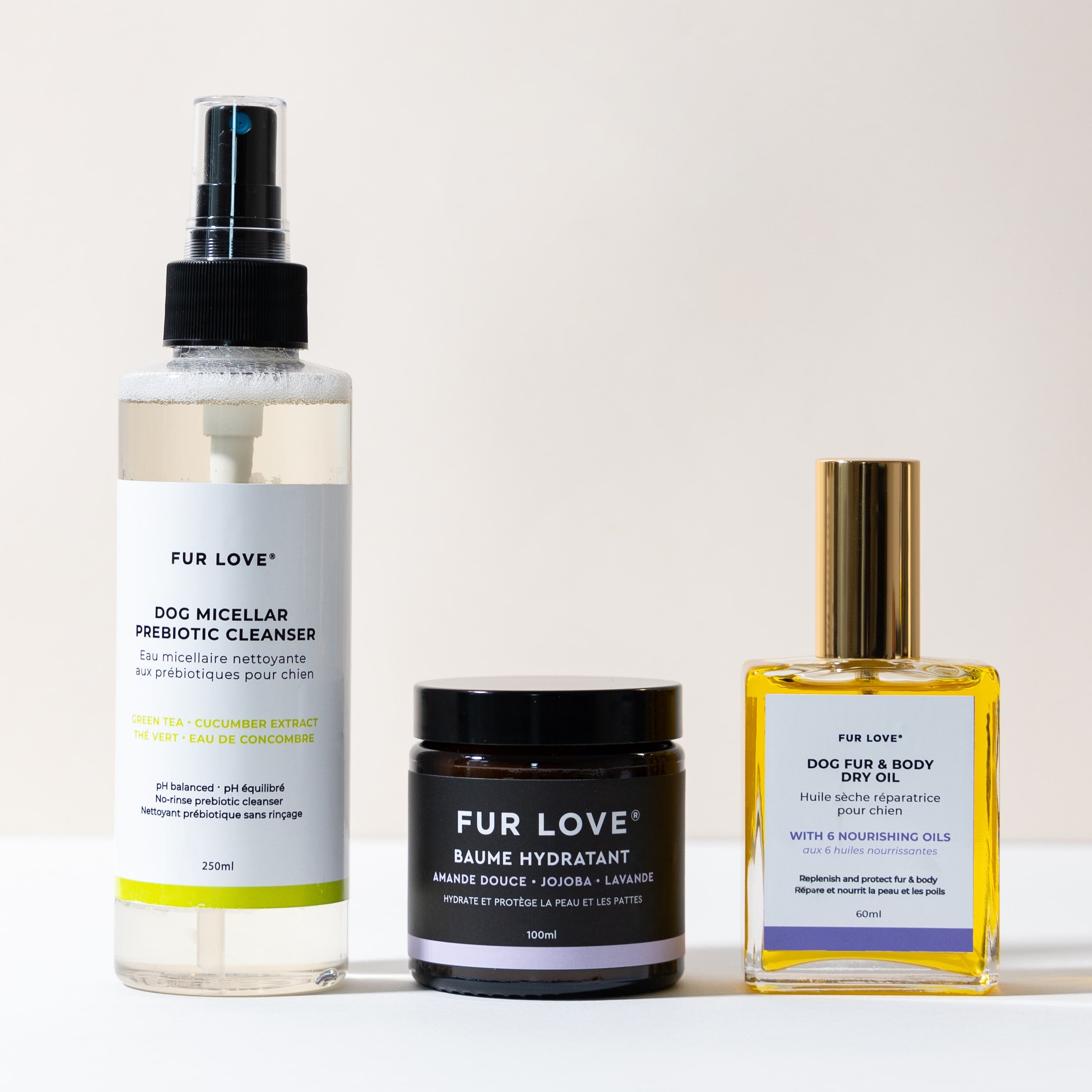 Kit de soins pour chiens - Sans rinçage pattes & corps